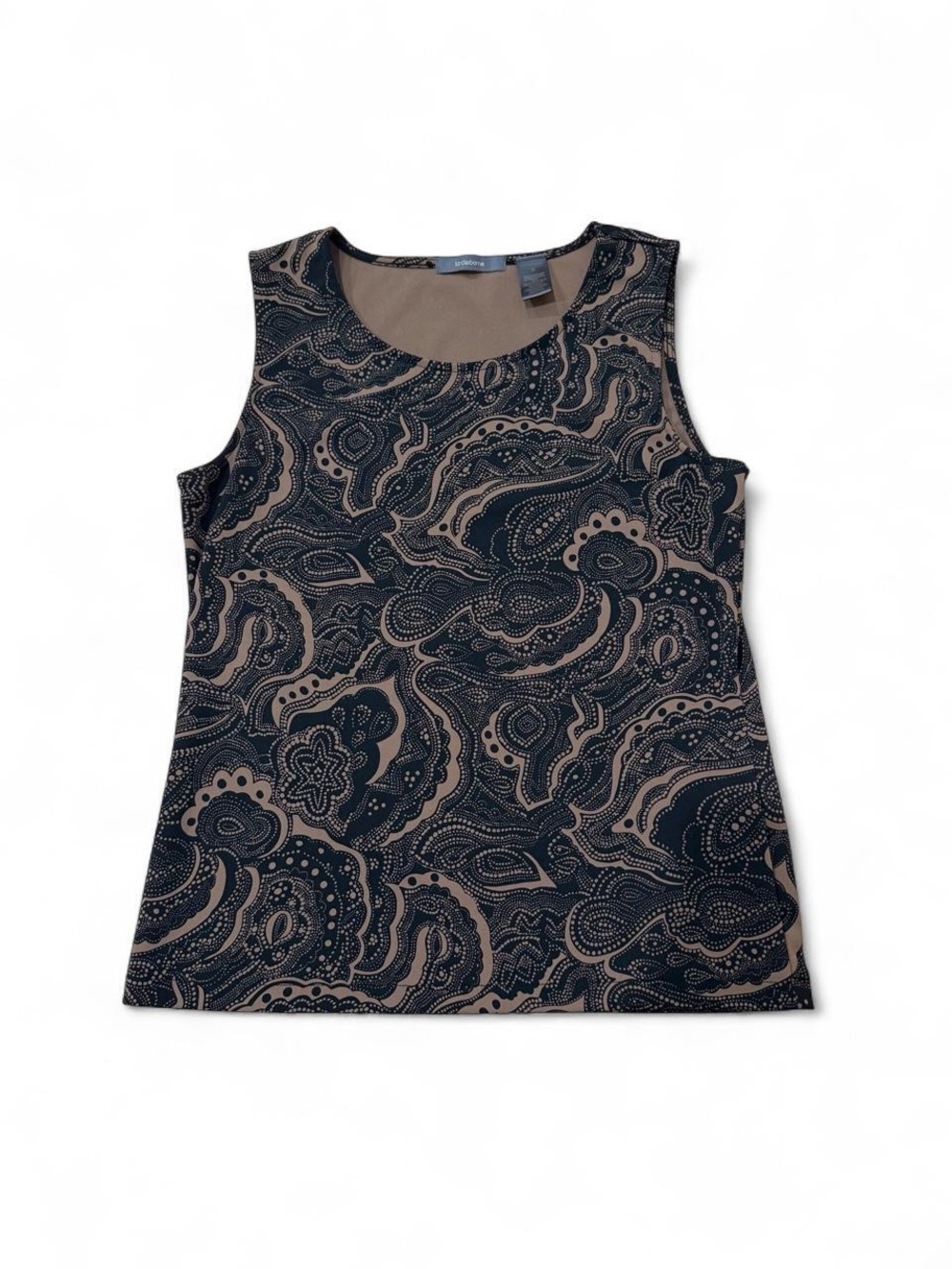 Liz Claiborne paisley tank